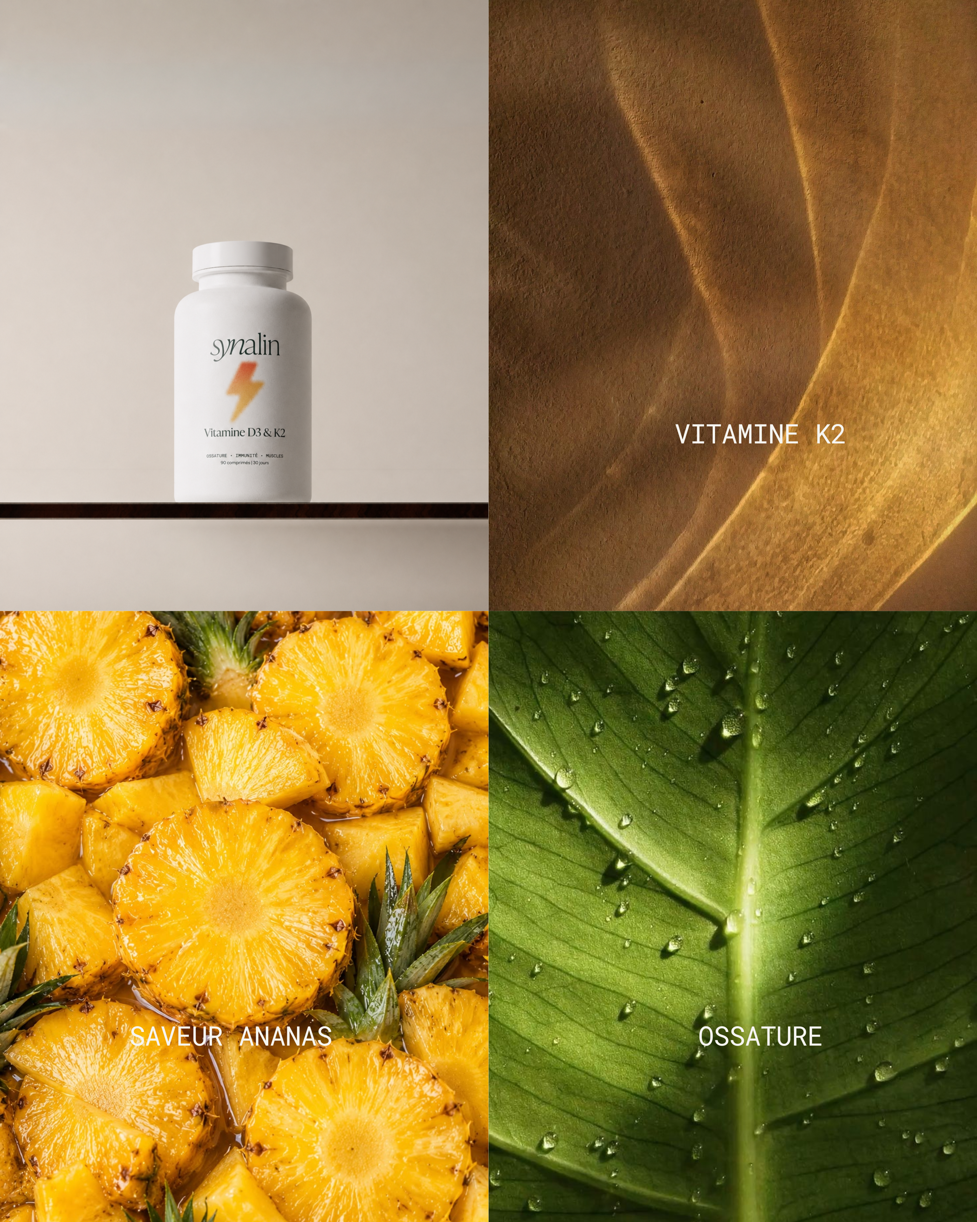 Vitamine D3K2 ingrédients - Synalin